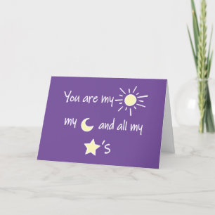 Cartes Pour Fêtes Annuelles Sun-Moon-and-Stars-