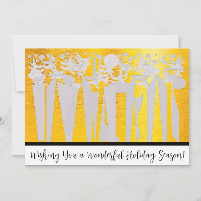 CARTES POUR FÊTES ANNUELLES SUNS! SUNSHINE! HOLIDAYS IN CENTRAL PARK! :) (Devant)