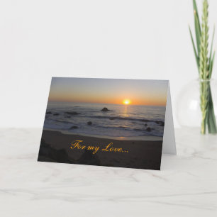 Cartes Pour Fêtes Annuelles Sunset Beach