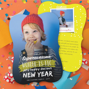 Cartes Pour Fêtes Annuelles Superbe Merveilleuse Jolly Happydocile Année