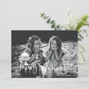 Cartes Pour Fêtes Annuelles Superposition de typographie minimaliste pour phot