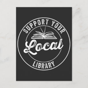 Cartes Pour Fêtes Annuelles support de votre libraire localY Carré Sticker T-S