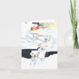 Cartes Pour Fêtes Annuelles Sur le chemin de la maison