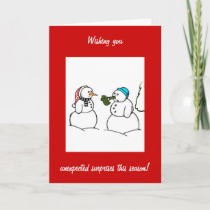 Cartes Pour Fêtes Annuelles Surprises inattendues