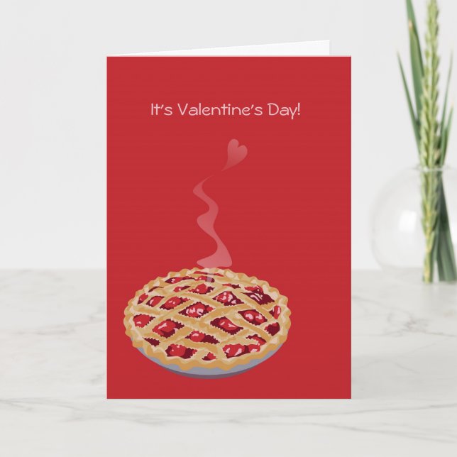 Cartes Pour Fêtes Annuelles Sweetie Pie Valentine's Card (Devant)
