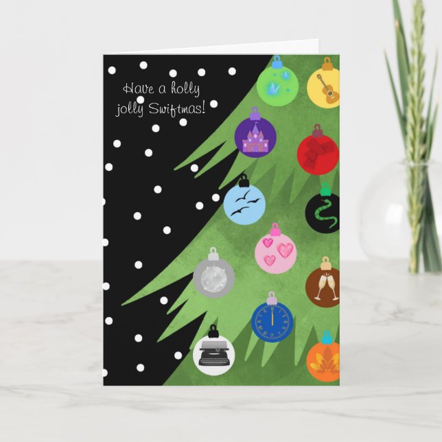 Cartes Pour Fêtes Annuelles Swiftmas Card (Devant)