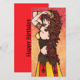 Cartes Pour Fêtes Annuelles Symbole Leo Zodiac Lion Goddess Astrologie Leos