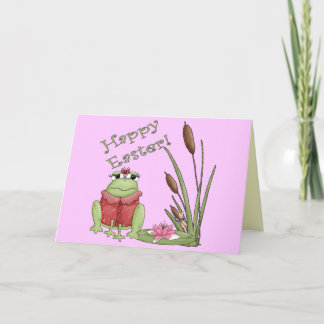 Cartes Pour Fêtes Annuelles T-shirts de grenouille de Pâques et cadeaux de