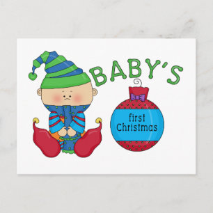 Cartes Pour Fêtes Annuelles T-shirts et cadeaux de 1er lutin de Noël