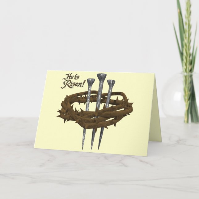 Cartes Pour Fêtes Annuelles T-shirts et cadeaux religieux de Pâques (Devant)