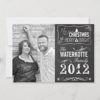 Cartes Pour Fêtes Annuelles Tableau de Noël Cartes Fêtes Photo personnalisée