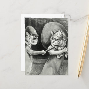 Cartes Pour Fêtes Annuelles Tabs Pawnbroker par Louis Wain