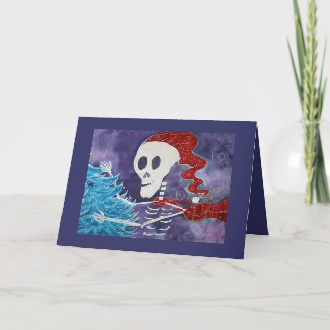 Cartes Pour Fêtes Annuelles Talaca Père Noël - customisé (Devant)
