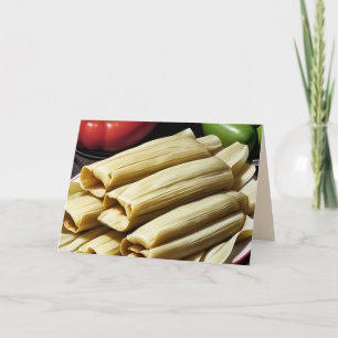 Cartes Pour Fêtes Annuelles tamales maison