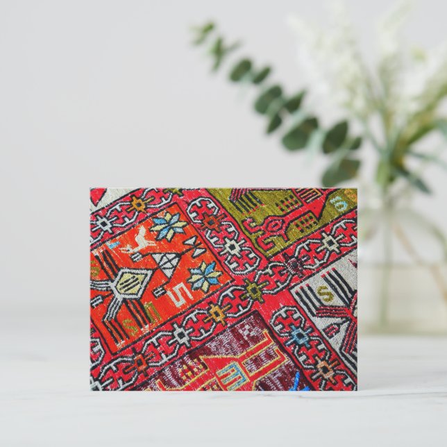Cartes Pour Fêtes Annuelles Tapis turc (Debout devant)