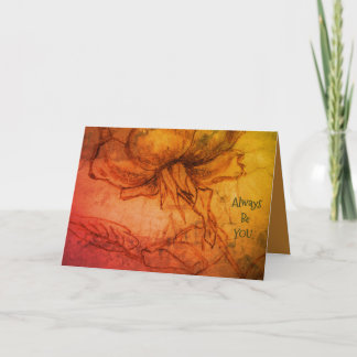 Cartes Pour Fêtes Annuelles *'T'arici Rose' design,