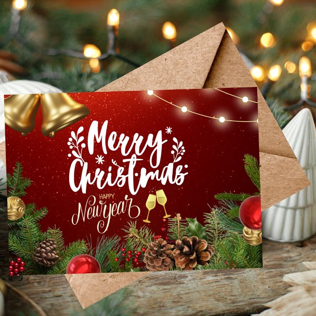 Cartes Pour Fêtes Annuelles Tarjeta de navidad y año nuevo  (Créateur téléchargé)