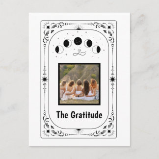 Cartes Pour Fêtes Annuelles Tarot ami sœur photo personnalisée Magique Fantais