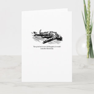 Cartes Pour Fêtes Annuelles Tarquin et Noël