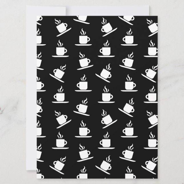 Cartes Pour Fêtes Annuelles Tasses à café rétro Imprimer Tasses à café Motif N (Devant)