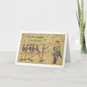 Cartes Pour Fêtes Annuelles Tchaikovski Nutcracker Soldats Noël