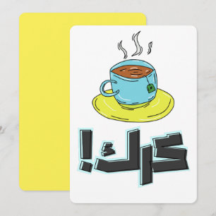 Cartes Pour Fêtes Annuelles Tea Cup arabe - craquer pour le thé