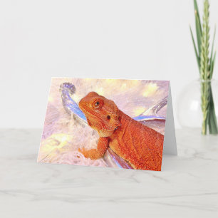 Cartes Pour Fêtes Annuelles Tectez le dragon percé Joyeux et brillant Fête C