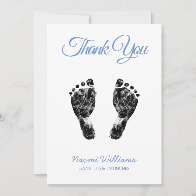 Cartes Pour Fêtes Annuelles Télécharger l'empreinte personnalisée pour bébé su (Devant)