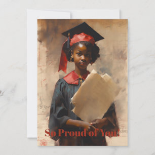 Cartes Pour Fêtes Annuelles Tellement fier de notre diplômé