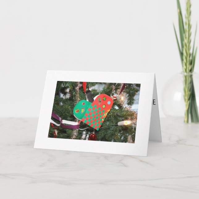 CARTES POUR FÊTES ANNUELLES TEMPS DE L'ANNÉE À "PENSER À VOUS" NOËL (Devant)