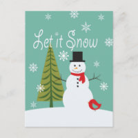 tendances modernes hiver snowman