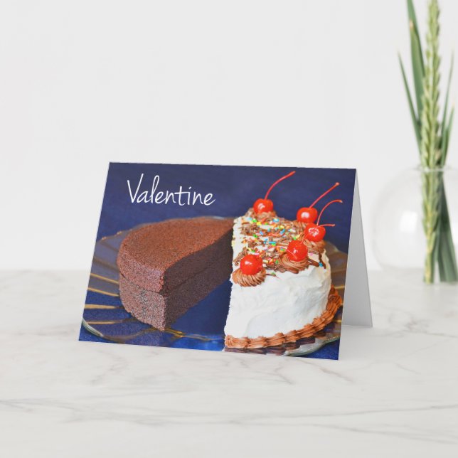 Cartes Pour Fêtes Annuelles Tendre moitié Valentine (Devant)