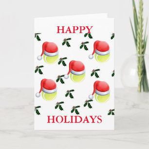 CARTES POUR FÊTES ANNUELLES TENNIS