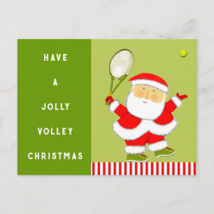 Cartes Pour Fêtes Annuelles Tennis Noël
