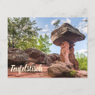 Cartes Pour Fêtes Annuelles Teufelstisch Hinterweidenthal Pfalz Allemagne cade