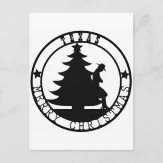 Cartes Pour Fêtes Annuelles Texas Joyeux Noël