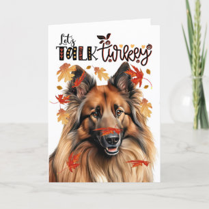 Cartes Pour Fêtes Annuelles Thanksgiving Belge Tervuren Parlons Turquie
