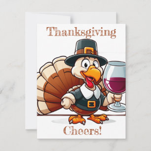 Cartes Pour Fêtes Annuelles Thanksgiving, c'est sympa ! turkey fun