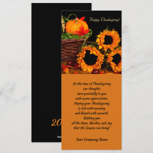 Cartes Pour Fêtes Annuelles Thanksgiving Greeting Cards
