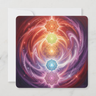 Cartes Pour Fêtes Annuelles The 7 Chakras´10