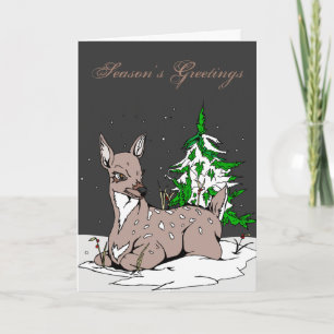 Cartes Pour Fêtes Annuelles The Doe