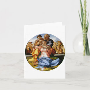 Cartes Pour Fêtes Annuelles The Holy Family with the infant St. John the Bapti