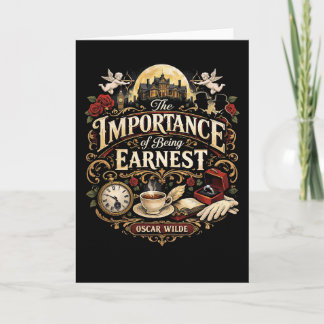 Cartes Pour Fêtes Annuelles The Importance of Being Earnest