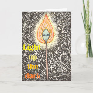Cartes Pour Fêtes Annuelles The Little Matchstick Girl Winter Solstice Card