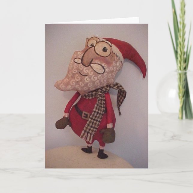 Cartes Pour Fêtes Annuelles The Little Saint Nick (Devant)