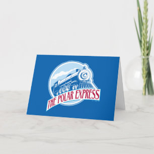 Cartes Pour Fêtes Annuelles The Polar Express Badge de train