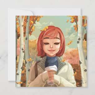 Cartes Pour Fêtes Annuelles Thème automne