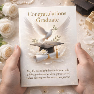 Cartes Pour Fêtes Annuelles Thème de célébration de remise de diplômes de guid