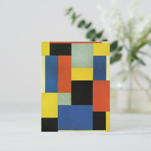 Cartes Pour Fêtes Annuelles Theo van Doesburg, Composition XX, 