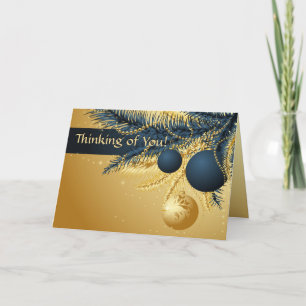 Cartes Pour Fêtes Annuelles Thinking of You Christmas
